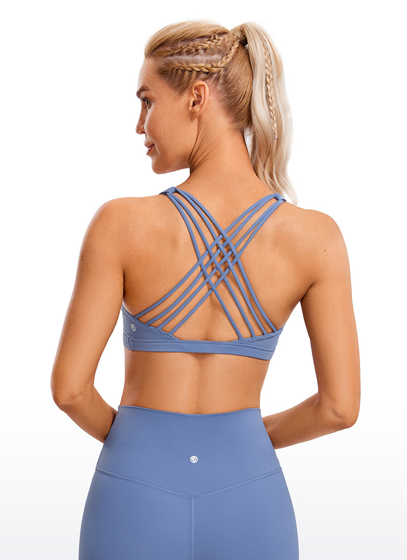 Soutien-gorge de sport Strappy Strappy Strappy Impact faible