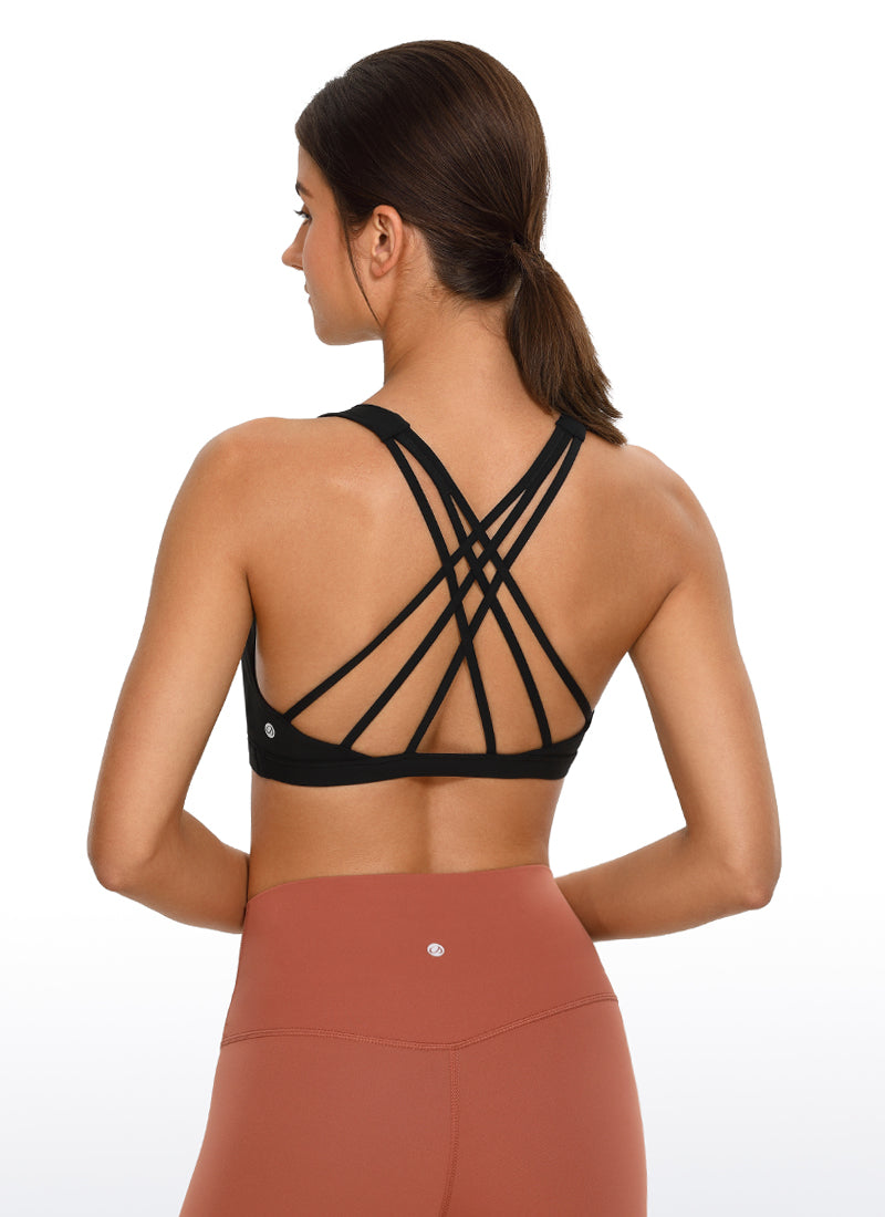 Soutien-gorge Nakedfeel brossé avec dos croisé