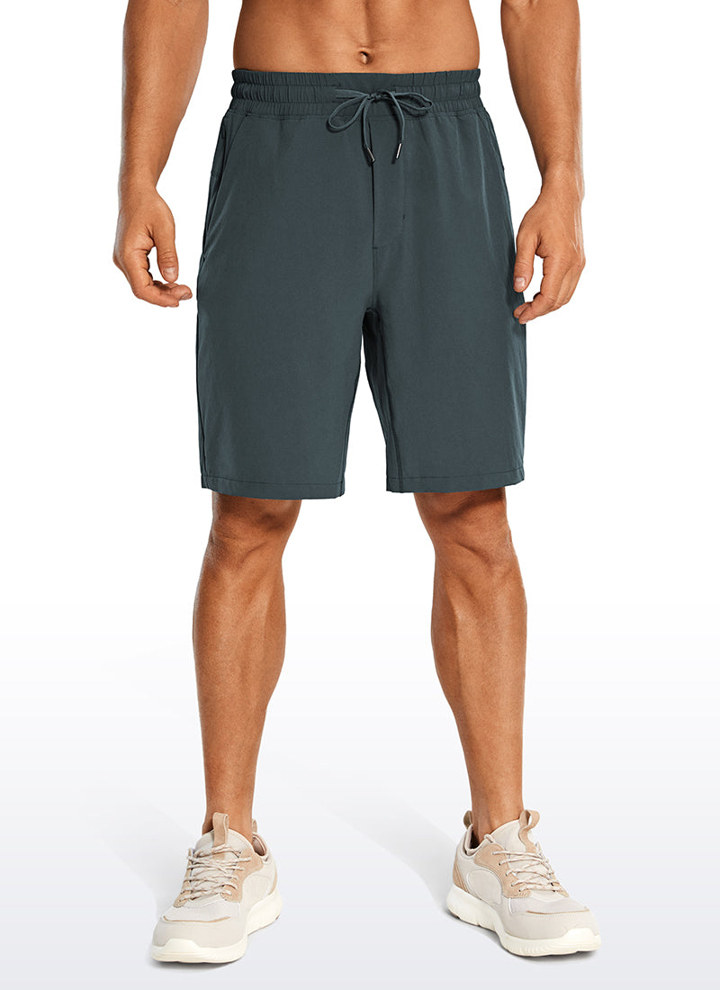 Shorts athlétiques rapides pour hommes avec poches 9 ''