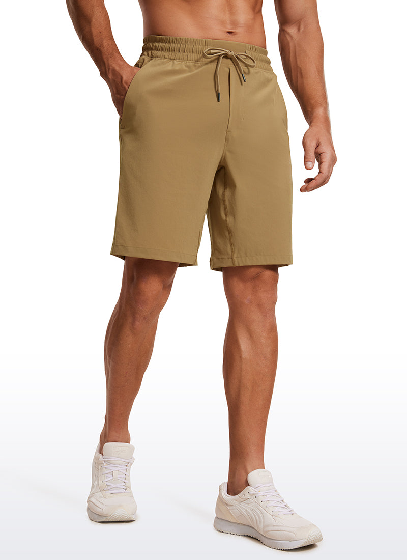 Shorts athlétiques rapides pour hommes avec poches 9 ''