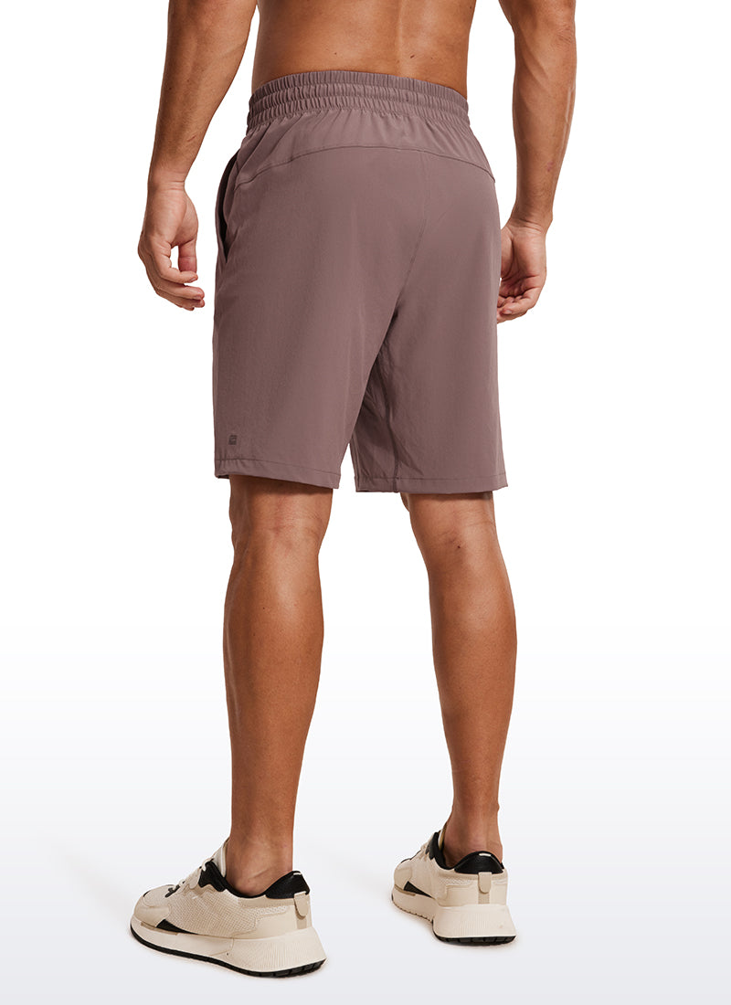 Shorts athlétiques rapides pour hommes avec poches 9 ''