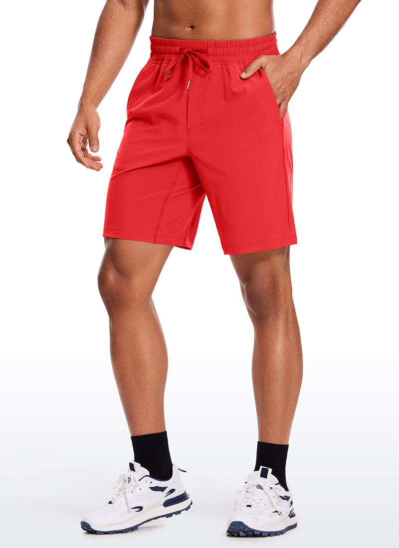 Shorts athlétiques rapides pour hommes avec poches 9 ''