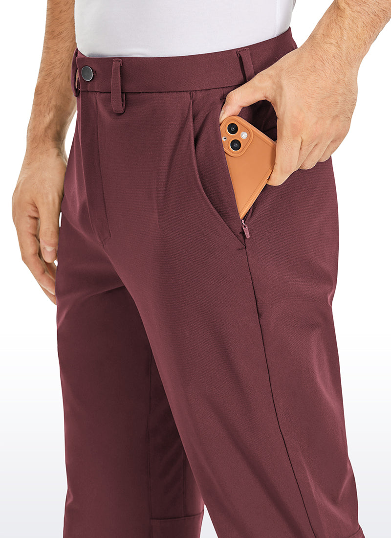 Pantalon de golf coupe classique confortable toute la journée 34''