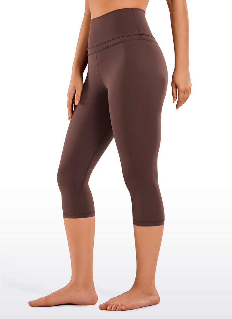 Sensation nue I Capris 19 '' - Double taille à la taille