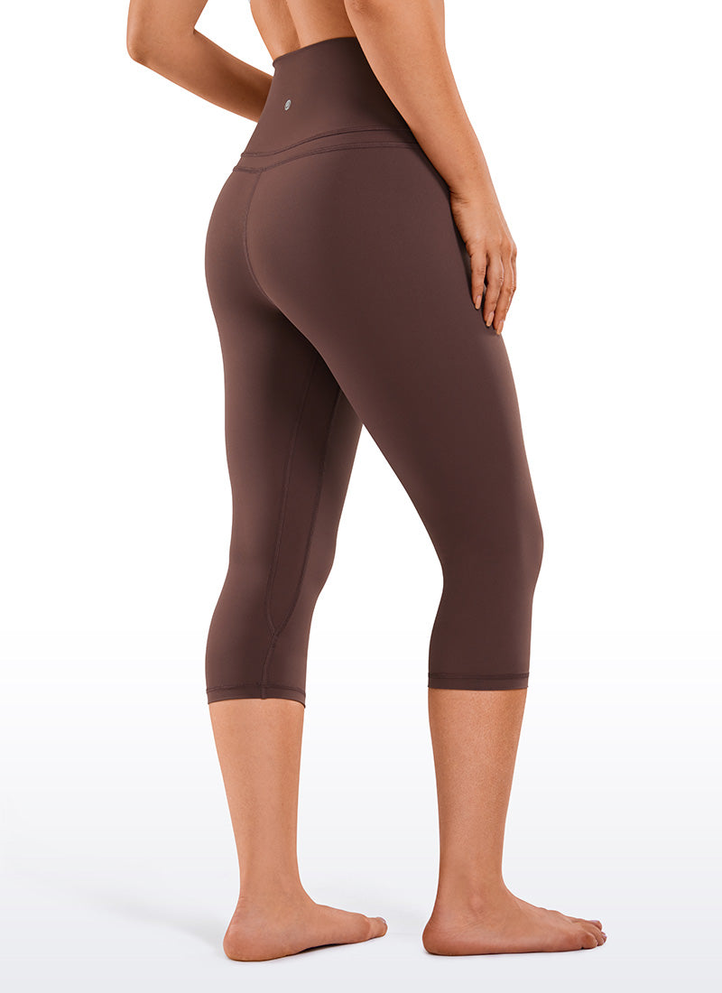 Sensation nue I Capris 19 '' - Double taille à la taille