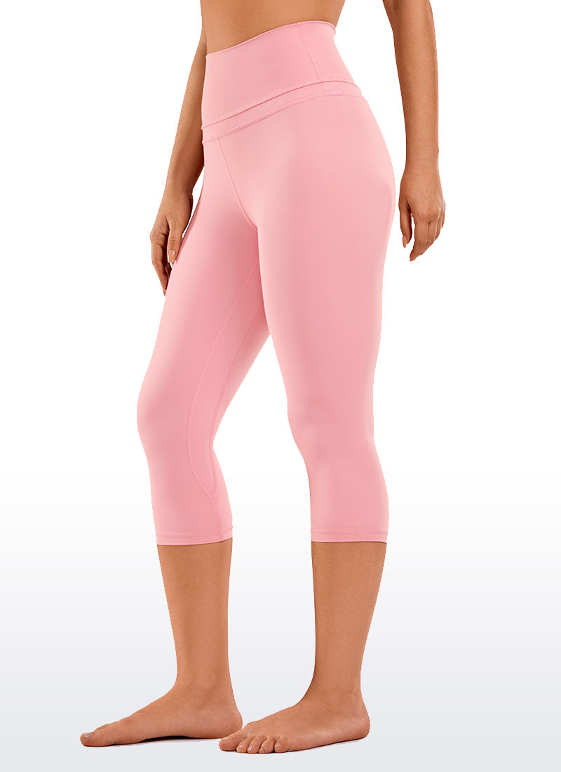 Sensation nue I Capris 19 '' - Double taille à la taille