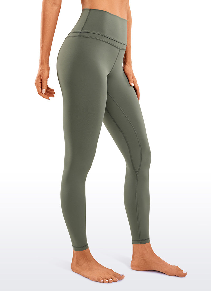 Leggings Nakedfeel 28'' - Double couture à la taille