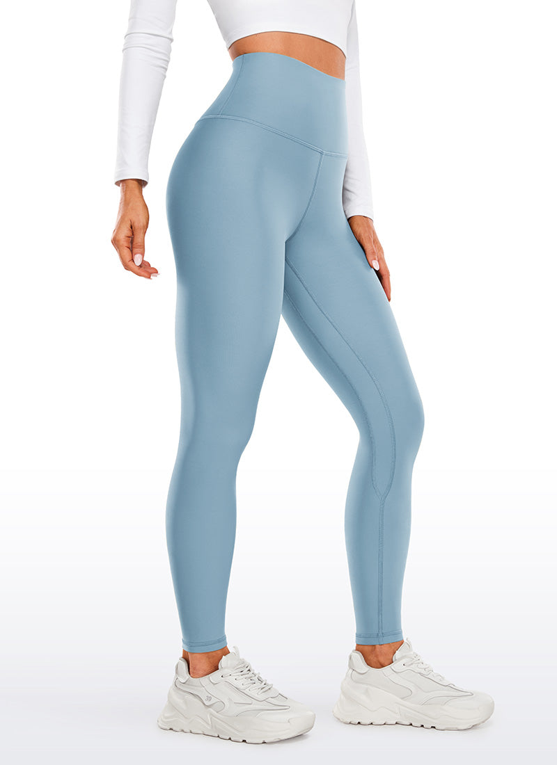 Legging doublé en molleton thermique 28 '' - Ceinture sans couture