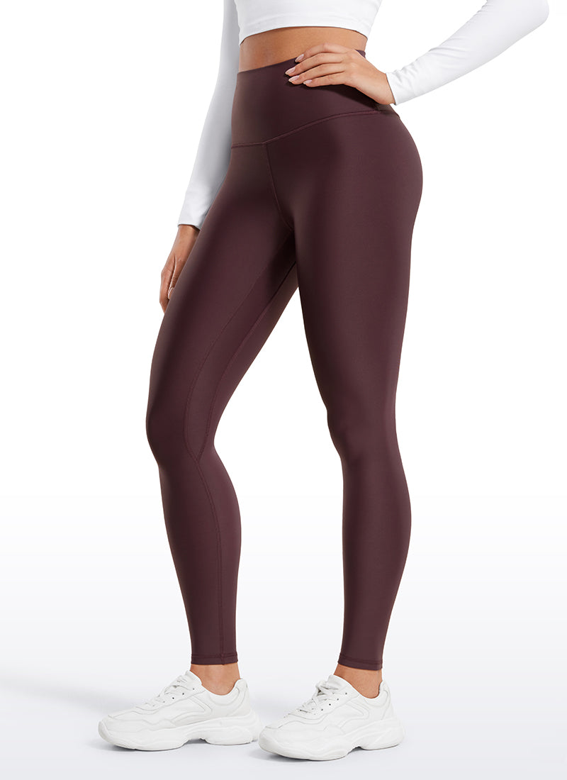 Legging doublé en molleton thermique 28 '' - Ceinture sans couture