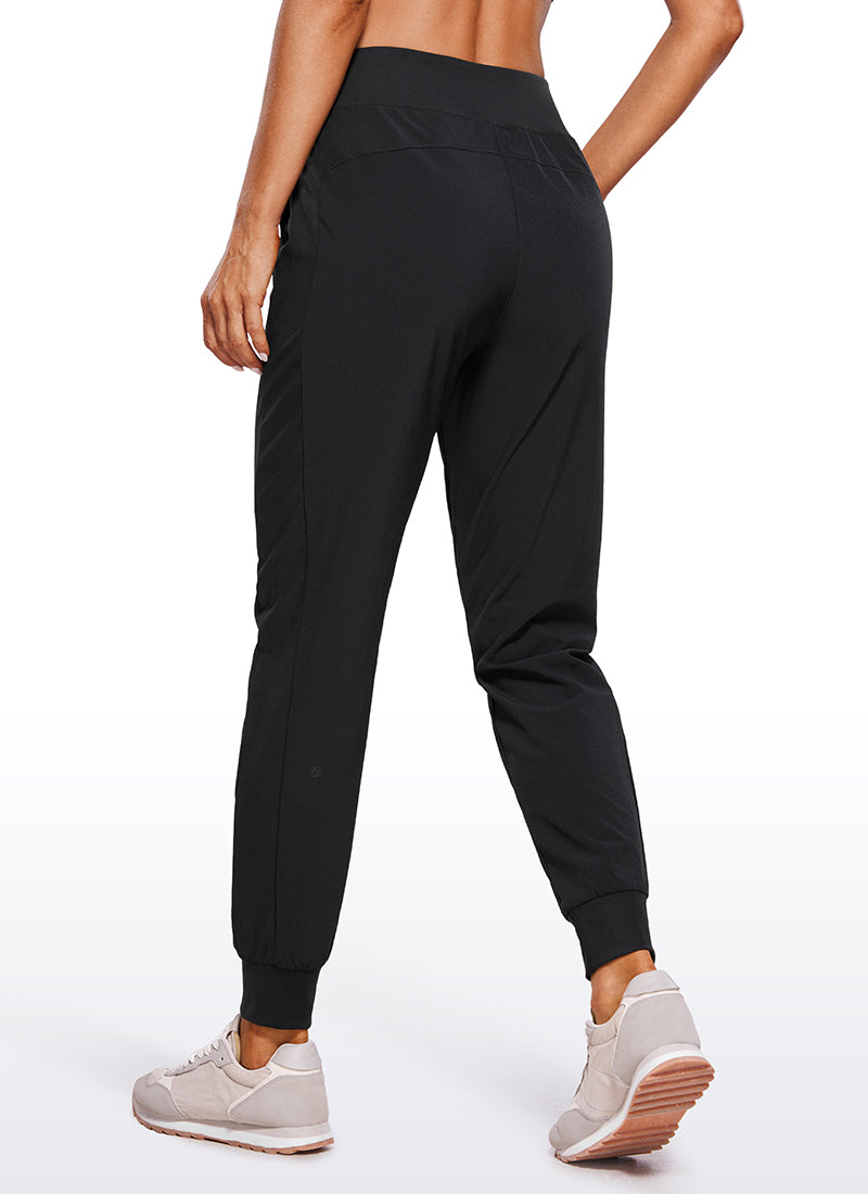 Pantalon de jogging taille haute Feathery Fit avec poches 27,5''