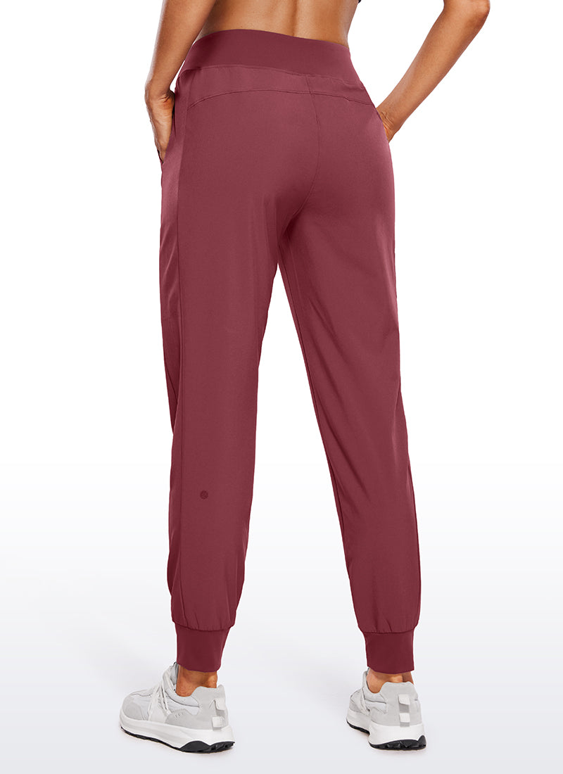 Pantalon de jogging taille haute Feathery Fit avec poches 27,5''