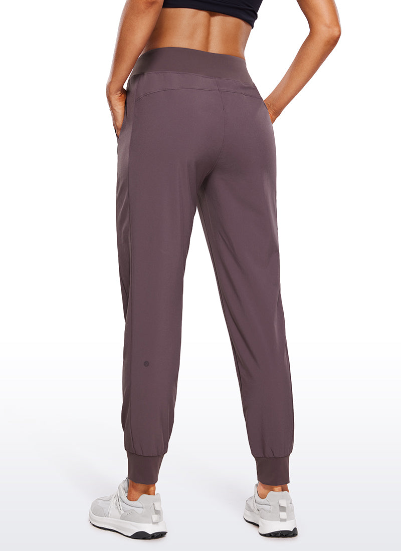 Pantalon de jogging taille haute Feathery Fit avec poches 27,5''